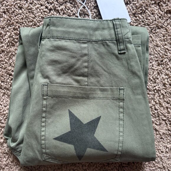 PISTOLA DENIM Tammy High Waist Straight Leg Pants, Royal Honor, 24, NWT - Picture 7 of 7